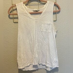 Women's White Tank Top